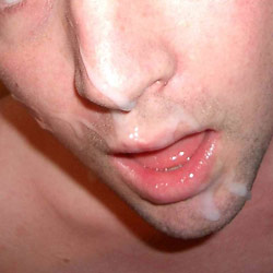 Amateur bear at a swinger sex party