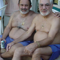 nude old men, gay daddies and bears
